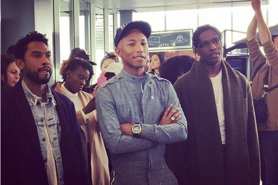 Pharell Williams enthousiast over onze koffie